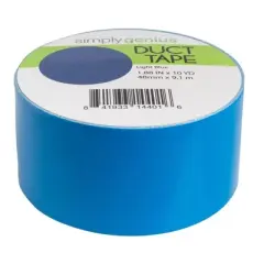 Bright Creations Art & Craft Duct Tape Heavy Duty, Craft Supplies, Colored Duct Tape, 1.88 in x 10 yards (Light Blue, Single roll)