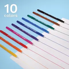 Lyra&reg; Graduate Fineliner Marker Set Tin, Assorted Colors, 10 Pieces