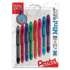 Pentel R.S.V.P. Mini Ballpoint Pens, 8 Per Pack, 2 Packs