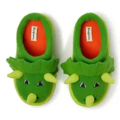 Dearfoams Kid's Peyton Animal Slip On Clog Slippers