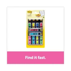 Post-it Flags Arrow 0.5" Page Flags, Assorted Primary/Brights, 252/Pack