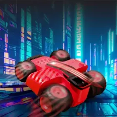 Sharper Image RC Slideways Racer: Technology Focus Remote Control Vehicle, Battery-Powered Plastic Car