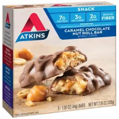 Atkins Caramel Chocolate Nut Roll