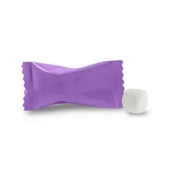 Purple Graduation Candy Mints Party Favors Individually Wrapped Buttermints Class of 2025 - 55 Pcs