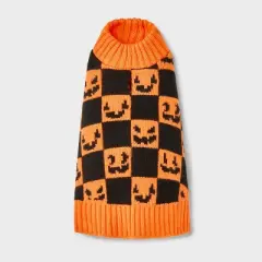 Pumpkin Faces Dog and Cat Sweater - Boots & Barkley&trade;