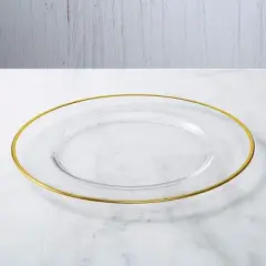 Slickblue 13" Luxurious Charger Plate - 4 Different Sets & 2 Colors