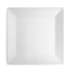 Q Home | Diamond 10.5" Melamine Square Dinner Plate, Set of 4