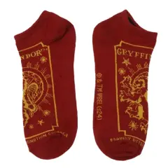 Harry Potter Hogwarts House Mascots Women's 5-Pair Ankle Socks-OSFA