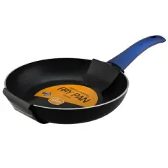 YBM HOME Nonstick Frying Pan - Hard Anodized Aluminum with Dual-Layer Teflon Coating, Riveted Handle - Nonstick Skillet for Gas, Induction Cooktops