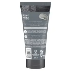 Dove Men+Care Body & Face Scrub with Plant-Based Moisturizers - Charcoal & Clove Oil - 9oz