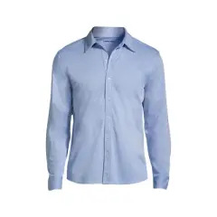 Lands' End Men's Mesh Oxford Shirt