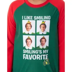 Elf The Movie Boys' Buddy I Like Smiling, Smiling's My Favorite Pajama Set Smiling's My Favorite