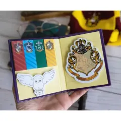 Silver Buffalo Harry Potter Hogwarts Sticky Note and Sticky Tab Box Set