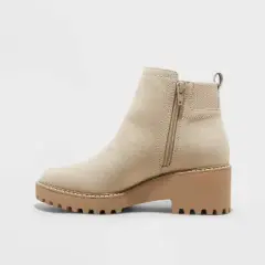 Women's Taci Ankle Boots - Universal Thread&trade; Light Taupe