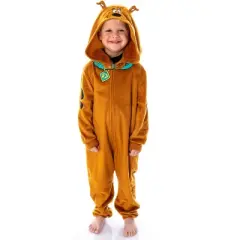 Scooby Doo Toddler Kids Scooby Doo Costume Pajama Union Suit Onesie