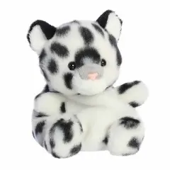 Aurora Mini Kaia Snow Leopard Palm Pals Adorable Stuffed Animal White 5"