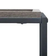Andey Console Table - Brown/Black - Safavieh