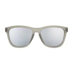 goodr Going to Valhalla...Witness! OG Rectangle Sunglasses: Polarized Silver Lenses, Gray Plastic Frame, One Size Fits Most