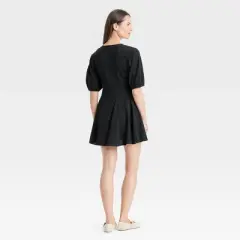 Women's Bell Elbow Sleeve Mini A-Line Dress - Universal Thread&trade;