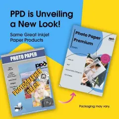 PPD Satin Photo Paper 4x6" 100 sheets 255 gsm for Inkjet Printers