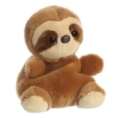 Aurora Palm Pals 5" Slomo Sloth Brown Stuffed Animal