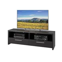 Fernbrook TV Stand for TVs up to 75" with Drawer Black - CorLiving