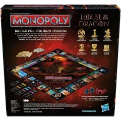 Monopoly House of the Dragon Edition Board Game