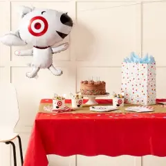 Rectangular Disposable Table Cover Red - Spritz&trade;