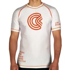 Chaos and Order Base Label V2 Short Sleeve BJJ Rashguard