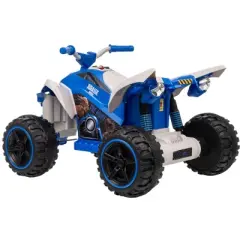12V ATV - Jarassic World Kids Ride‑On Car with Rechargeable Battery, LED Headlights & Durable Wheels