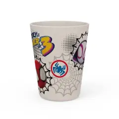 Zak Designs 2pk 10 fl oz Spidey and His Amazing Friends Melamine Tumblers Cream/Red