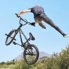 VEVOR BMX Bike, 20-Inch Wheel Freestyle Bike, BMX Race Bike with 360&deg; Rotor and 4 Pegs, Beginner-Level BMX to Advanced Riders, BMX Bicycles