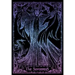 Men's Sleeping Beauty Maleficent Sorceress Card T-Shirt