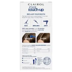 Clairol Root Touch-Up Permanent Hair Color - 4G Dark Golden Brown - 1 kit