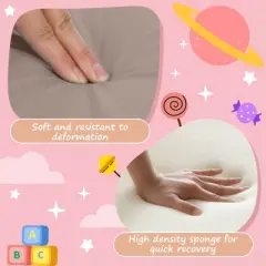 INFURNIC Baby and Toddler Learning Toys Premium Soft Climb Crawl Playset for Toddler Motor Skills Development, Multicolored, 28.74"*25.2"*16.93"