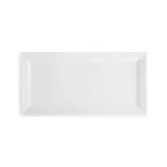 Q Home | Diamond 14" x 7" Melamine Small Rectangle Platter
