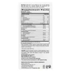 Country Life Ultra Concentrated Omega 3-6-9 Complete, Natural Lemon, 90 Softgels