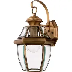 Quoizel Lighting Newbury 1 - Light Sconce in  Polished Brass