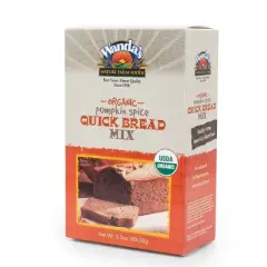 Heartland Gourmet 9.5 oz Wanda's Organic Pumpkin Spice Quick Bread Mix - Pack of 2