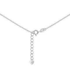 Girls' Tiny Initial Letter Sterling Silver Necklace - In Season Jewelry