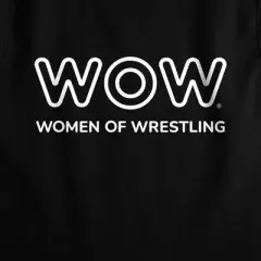 Women's Women of Wrestlingsingle Color Logo Sleeveless Crop Top Tank