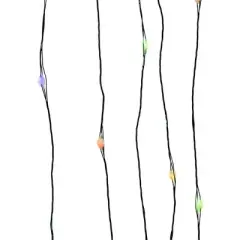 Kurt Adler Indoor/Outdoor Battery Operated 100-Light Dual Color LED Light String with 8 Light Functions, 34ft