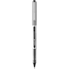 uni Vision Stick Roller Ball Pens, 0.7 mm Fine Tip, Black, Pack of 36