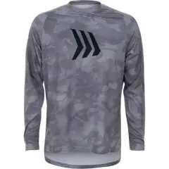 Gillz Contender Series Burnt UV Long Sleeve T-Shirt - Glacier Gray