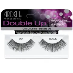 Ardell Professional Double Up - 204 Black #61421 - (Pack of 3)