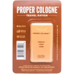 Duke Cannon Men's Sawtooth Proper Cologne - Alpine Air & Cedarwood Cologne  - Trial Size - 0.35 fl oz