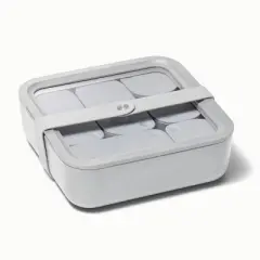 Caraway Home Large Ceramic Coated Glass Food Storage Container