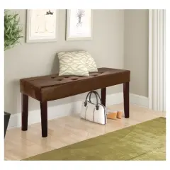 Fresno 12 Panel Bench - CorLiving
