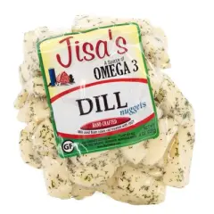 Jisa's Farmstead Cheese Nuggets 3 Piece Sampler | New York Cheddar, Dill, California Garlic Pepper