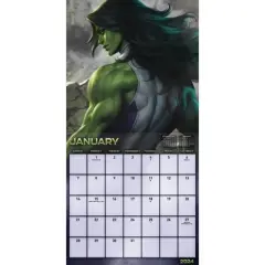 Trends International Inc. 2023-24 Wall Calendar 12"x12" Marvel HERoes